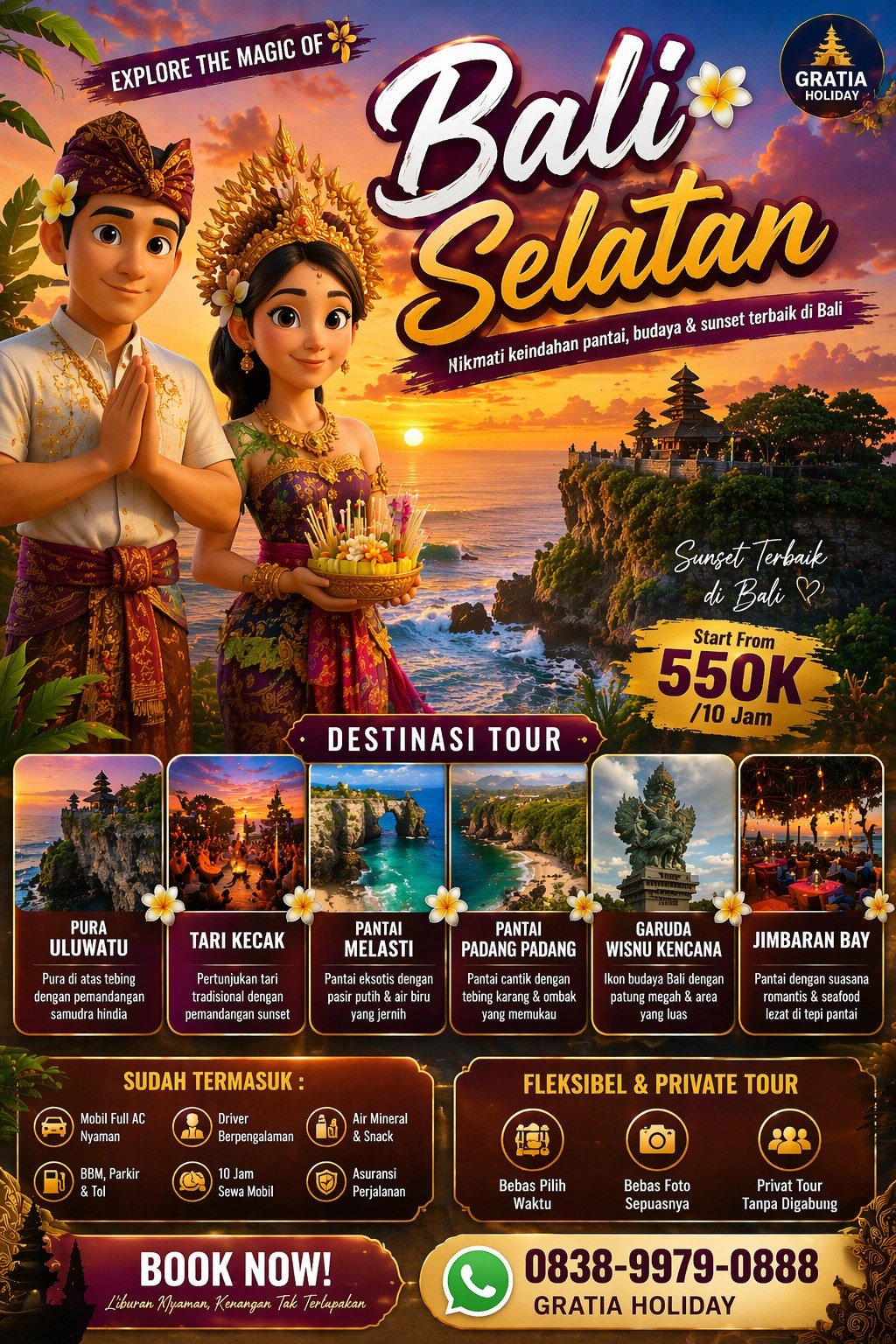 Sauth Bali Tour